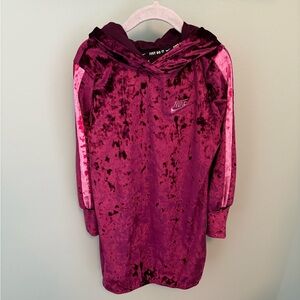 Nike Velour Hooded Dress